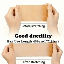6 rotoli di bende elastiche adesive - 2,5 cm/0,98 pollici - colore casuale - per fissare dita di mani e piedi, nastro sportivo nudo e accessori medicali per palestra, di nastro adesivo sportivo