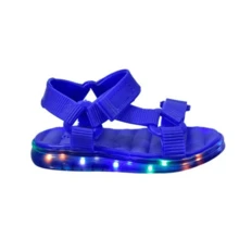 Kids Flat Sandals - 藍色 - 查看 2