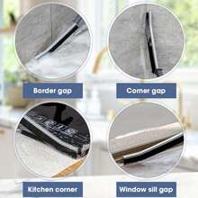 Uniwersalna szczotka do czyszczenia rowków z uchwytem antypoślizgowym - twarde włosie do wydajnego czyszczenia domu, kuchni, łazienki, domu, dostawców artykułów gospodarstwa domowego, 1 szt./3 szt.