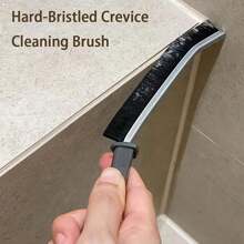 Uniwersalna szczotka do czyszczenia rowków z uchwytem antypoślizgowym - twarde włosie do wydajnego czyszczenia domu, kuchni, łazienki, domu, dostawców artykułów gospodarstwa domowego, 1 szt./3 szt.