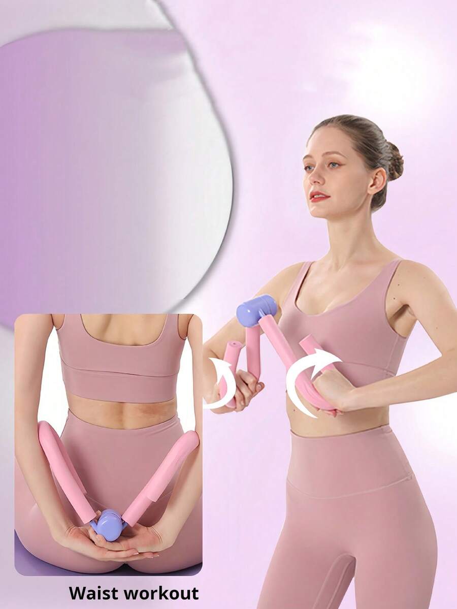 1入組腿部矯正器，剪腿器，腿部訓練器，胸部和骨盆肌肉，產後骨盆矯正，Kegel運動 - 灰色 - 查看 1