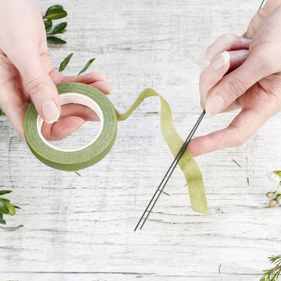 6 Rolls Green Florist Stem Wrap Beautiful Bouquet Stem Wrap MakingCreative And Useful Floristry