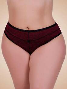 Plus Size Panties - 彩色 - 查看 4