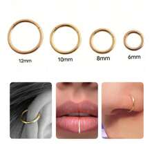 Women Nose Ring - 金色 - 查看 1