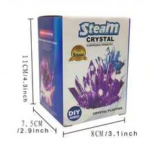 Crystal Planting DIY Science Experiment Kit, Chemical Experiment Crystallization Principle - Multicolor - View 2