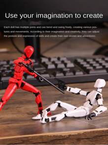 3D In Hình May Mắn 13 Chung Hình Hành Động Tự Làm Mô Hình Lắp Ráp Stereo Đồ Chơi Tập Thể Vật Trang Trí Đồ Chơi Vui Nhộn Trang Trí Phòng - Xem 4