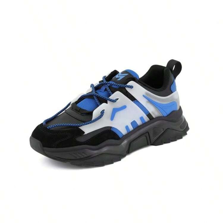 Arctic Royal Black Men S Chunky Sneakers Casual Fashion Sneakers SHEIN