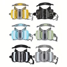 1入組中大型犬寵物背包，戶外肩背式背包，適用於零食和寵物食品 - 彩色 - 查看 13