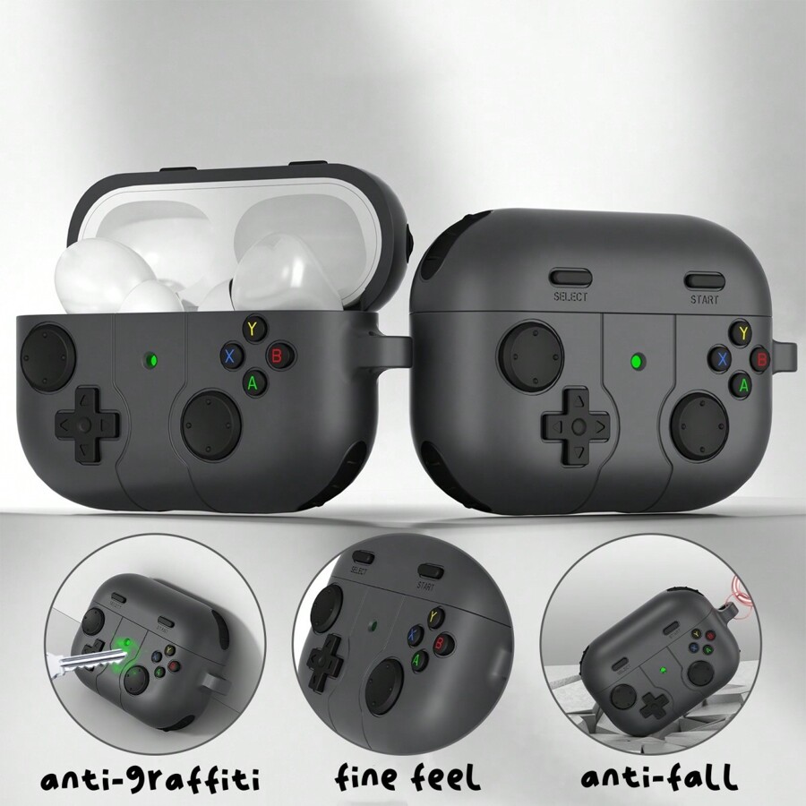 Men Airpods Pro 2nd Generation Retro Game Arcade Style Three