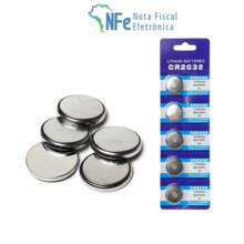 Baterias Pilha CR2032 3V Elgin Moeda 1 Cartela Original Alta Durabilidade Ótima Qualidade Longa Duração KL-200 - CR2032 - Visão 1