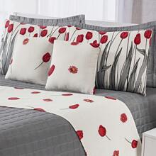 Sheet Sets With Pillowcases - 紅色鬱金香 - 查看 2