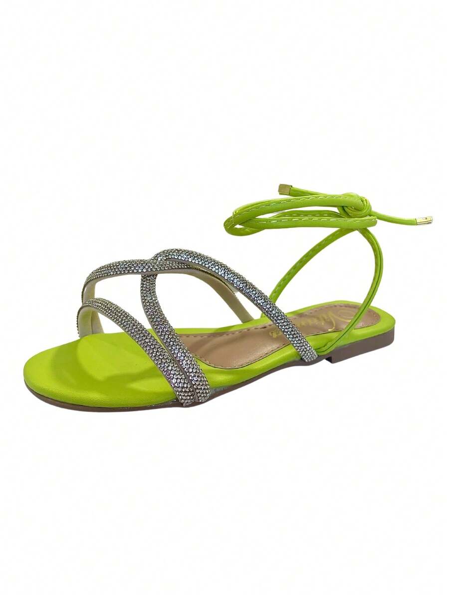 Kids Fashion Slippers - Màu xanh Bạc hà - Xem 1