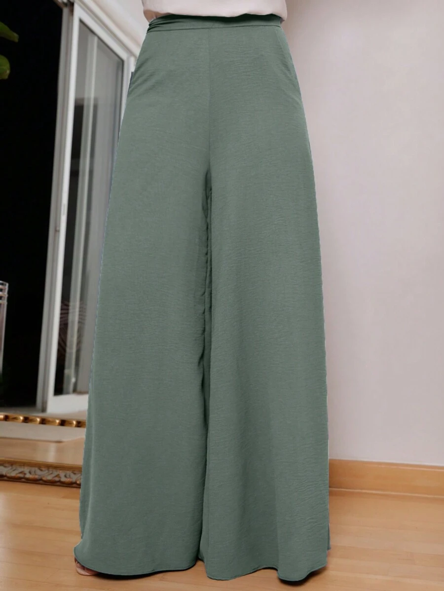 Women Pants - Grey - View 1