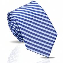 1pc Men's Classic Striped & Polka Dot Handmade Tie, Formal Business Necktie, Suitable For Banquet & Evening Formal Wear, Work & Professional Attire, Casual Italian/British Retro Style Accessories