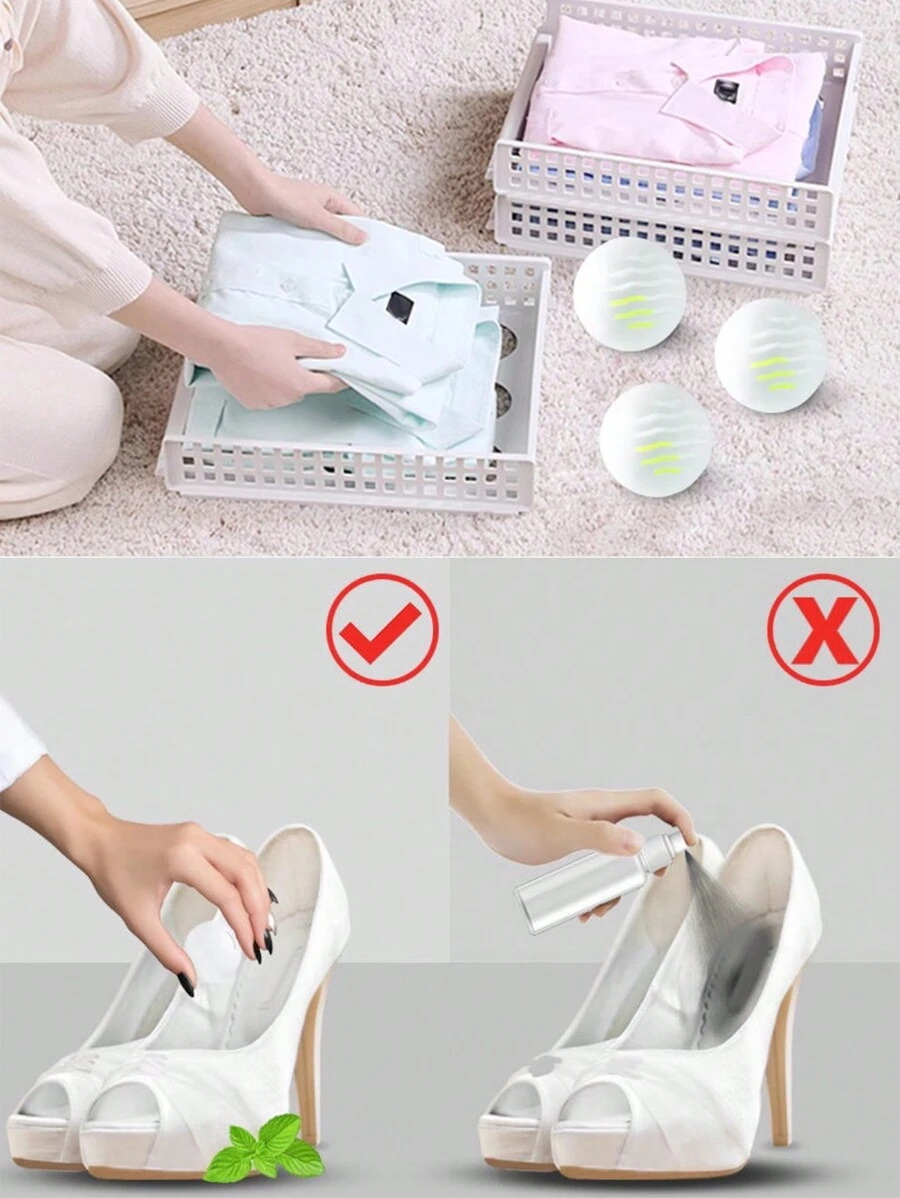 6pcs Fragrant Deodorizing Balls, Closet Deodorizer, Air Fresheners