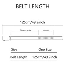 1pc Men Belt Fashionable All-Match Black Belt Leisure Business Automatic Buckle Golden Belt Gift For Boyfriend/Elders/Daily Life Summer, School