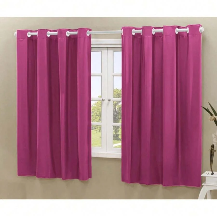 Curtains - 玫紅色 - 查看 1