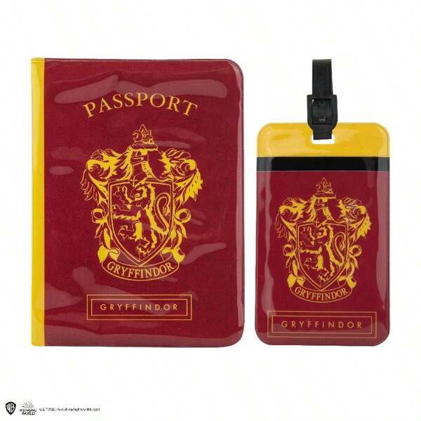 Cinereplicas Wizarding World Gryffindor Tag + Passport Cover SET Accessories