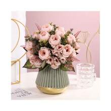Artificial Peony Flowers For Home Decoration, Wedding And Landscaping Projects - Multicolor - View 1