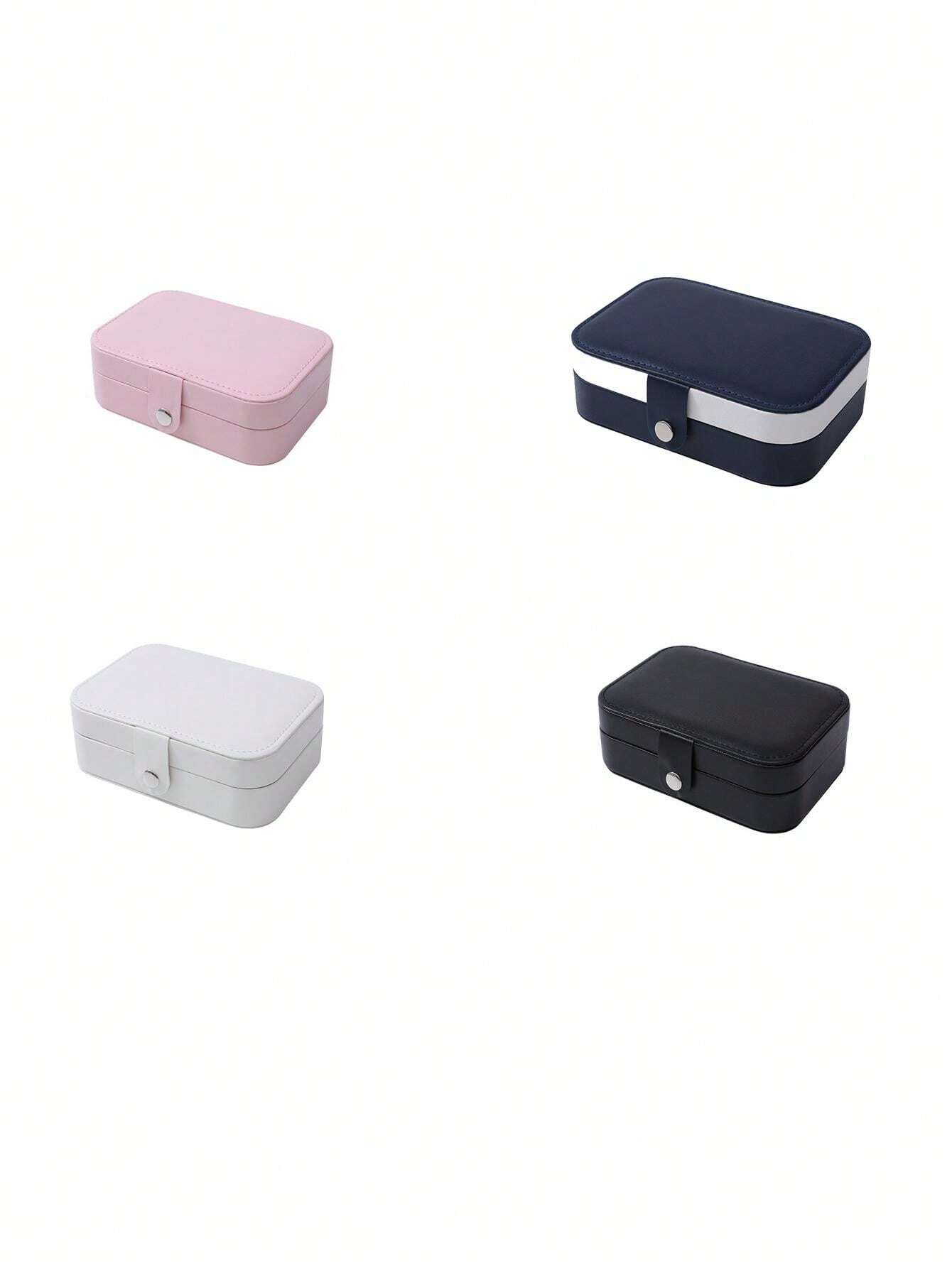 Simple Ring Storage 1pc Large Capacity Simple Jewelry Storage Box Anti-Oxidation Necklace ...
