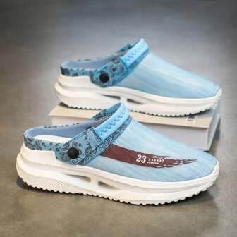 Men Sandals, New Summer Collection With Campus Style, Beachside Design, Water-Resistant, Non-Slip, Slip-On, And Perfect For Driving