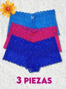 Women Briefs - 藍色 - 查看 1