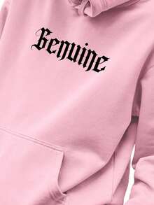 Men Hoodies - Màu Hồng baby - Xem 2