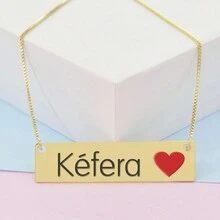 Women Pendant Necklaces - 金色 - 查看 5