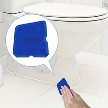 Bộ dụng cụ trát kín 4 chiếc - Dụng cụ cạo keo trám khe silicone - Dụng cụ cạo cạnh gạch lát sàn - Dụng cụ trát kín cho nhà bếp, phòng tắm và cửa hàng - Màu xanh lam - Xem 5