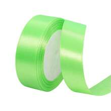 22.86m 2.5cm/0.98inch Satin Ribbons Bows Crafts DIY Handwork Gift Wrapping Ribbon Sewing Clothing  Polyester Ribbon Wedding Party Home Accessory