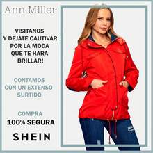 Chamarra Dama Bomber Jacket Con Gorro Marca Ann Miller - Verde - Ver 2