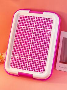 寵物狗尿盤小型狗專用便盆，防止尿洩和踩踏，防滑易清潔寵物廁所清潔用品