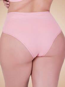 Plus Size Panties - Baby Pink - View 2