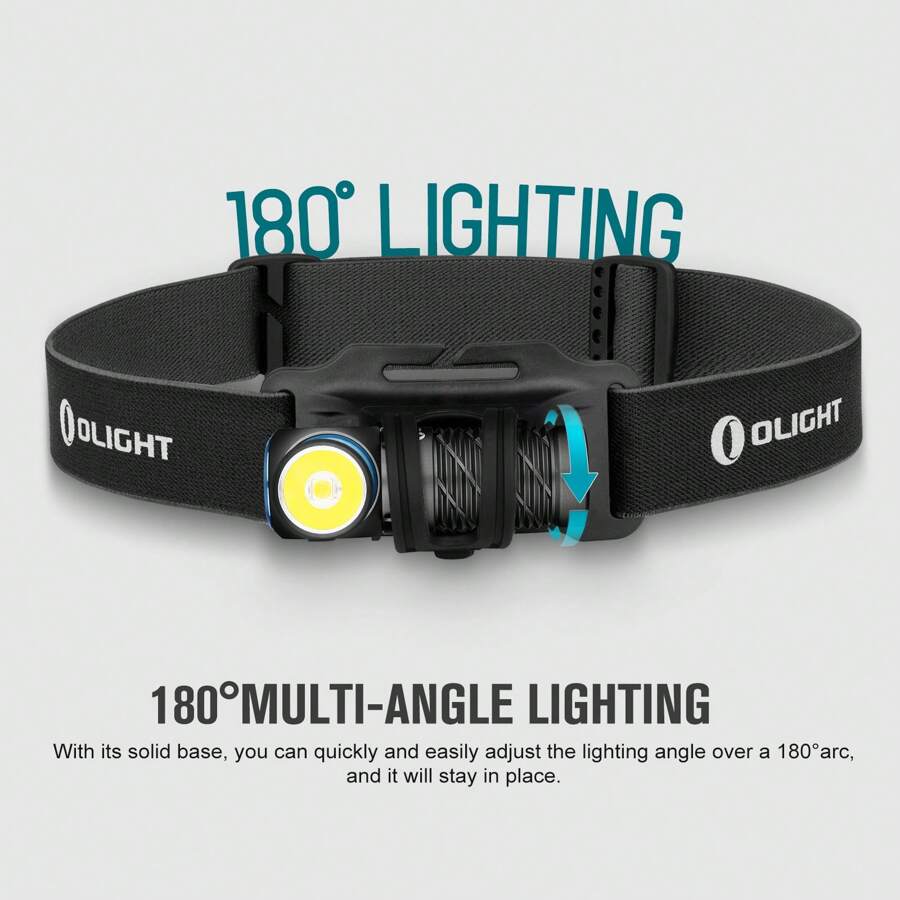 OLIGHT Perun 2 Mini Headlamp 1100 Lumens LED Head Flashlight