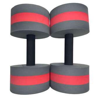 2pcs EVA Water Dumbbells, Foam Dumbbells For Water Aerobics, Swimming Pool Aquatic Fitness Equipment, Strength Training Equipment For Adults, Swimming Barbell For Water Exercises And Yoga, Beach Essentials, Beach Accessories, Pool Float