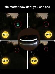 1pc LED Glowing Pet Collar, Golden Plush Teddy Bear Pattern, Suitable For Medium & Small Dogs, Night Walking Light