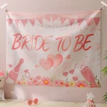 BRIDE TO BE Party Decoration Set For Bachelorette Party, 1 Set With 1 Piece - Multicolor - View 2
