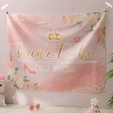BRIDE TO BE Party Decoration Set For Bachelorette Party, 1 Set With 1 Piece - Multicolor - View 3