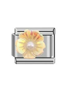 Dream&Radio 1入2024新款9mm經典復古字母意大利項鍊不銹鋼防水首飾手鍊，可拆卸調節粉紅色心形精美首飾手鍊或腳鍊，適用於送情侶紀念品，適合夏季海灘派對和音樂節迪斯科時尚首飾 - 彩色 - 查看 36