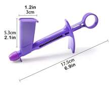 1pc 3-6mm Multi-Caliber Sugar Beads Cake Decorating Gun, Pearl Applicator, Baking Tool, Round Pearl Positioner - Multicolor - View 6