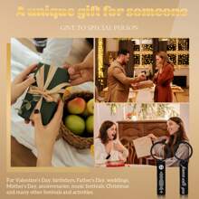 Llavero de música personalizado, tu canción, única para ti, llavero de música escaneable personalizado, ideas de regalos para cualquier persona/ocasión - oro rosa - Ver 5