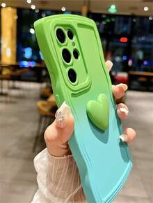 Ốp Dây Đeo Cổ Tay Hình Trái Tim Dễ Thương Tương Thích Với Samsung Galaxy S23 S24 S22 Ultra Plus A54 A14 Vỏ Chuyển Đổi Dây Buộc Tương Thích Với IPhone 15 14 13 12 11 Pro Max - Nhiều màu - Xem 5