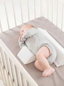 Segura Nenê Posicionador de Lado Para Dormir Confortável e Muito Seguro - Branco - Visão 2
