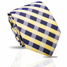 1pc Men's Classic Striped & Polka Dot Handmade Tie, Formal Business Necktie, Suitable For Banquet & Evening Formal Wear, Work & Professional Attire, Casual Italian/British Retro Style Accessories