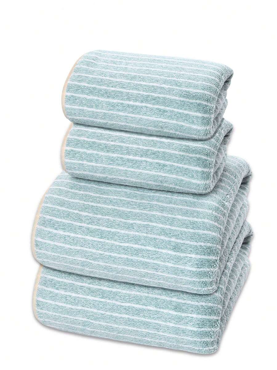 1 Khăn tắm/Khăn tay bằng lông cừu san hô Khăn mềm thấm nước đi biển Khăn tắm đi biển có nhiều kích cỡ khác nhau, vui lòng chọn kích thước yêu thích của bạn - Xanh nhạt - Xem 1