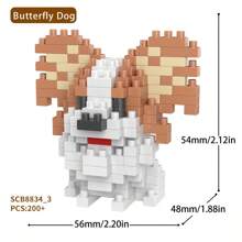 Pet Dog Cute Border Collie Corgi Teddy Toy Building Blocks Gift Ornaments Room Decoration,Border Collie,Corgi,Building Blocks,Mini Schnauzer,Cavalier Dog - SCB8841 - View 24