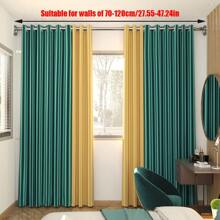 1 pieza Soporte de barra de cortina de ducha, disponible en 4 colores, empacado en caja, soporte de barra de cortina de ducha, soporte de barra de cortina de ventana, soporte de gabinete de zapatos, soporte de cortina de ducha ajustable sin clavos, gancho de cortina montado en la pared, soporte de barra de toallas, accesorios para el hogar, decoración de baño, decoración de otoño, accesorios de baño, de vuelta a la escuela
