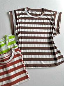 Women T-Shirts - màu nâu - Xem 1