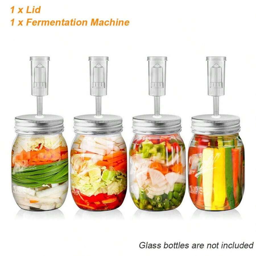 Fermentation Kit Airlocks Mason Jar Lid + Air Valve Set SHEIN USA