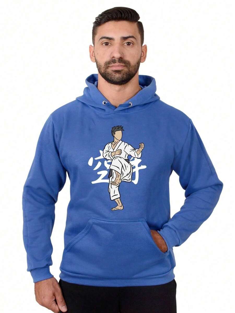 Men Sweatshirts - Xanh đậm - Xem 1